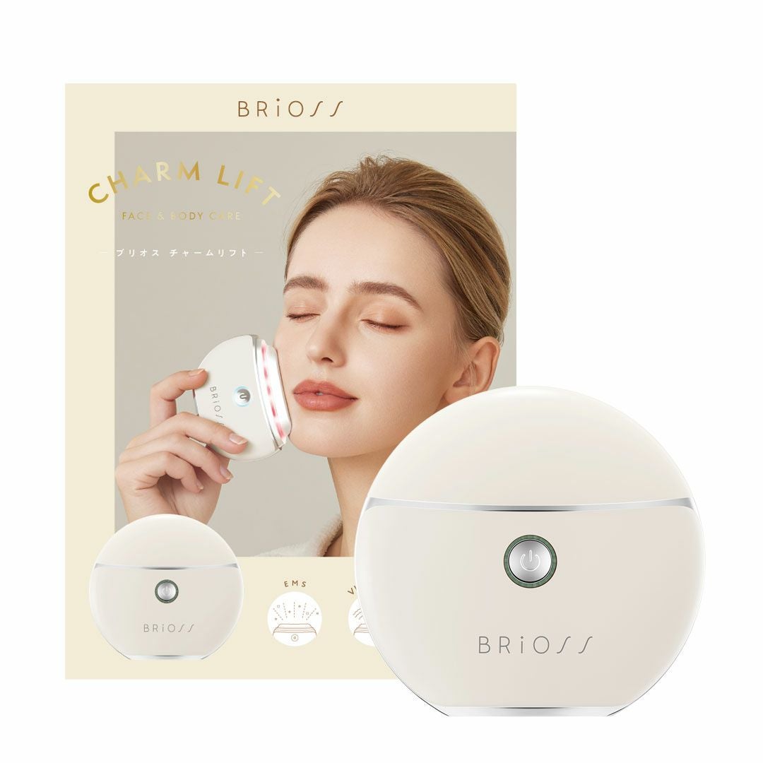 Cosme MEGURU 美顔器 アイボリー BRiOSS（ブリオス） チャームリフト | betop store